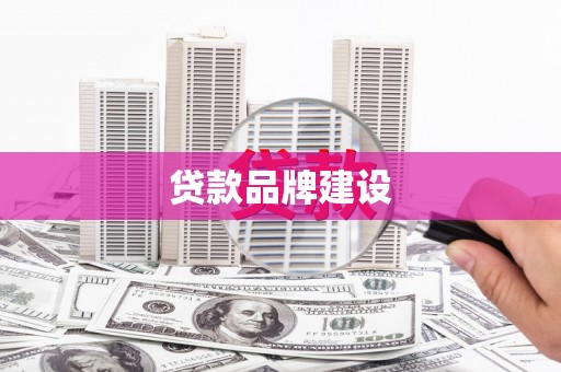 朴子贷款品牌建设