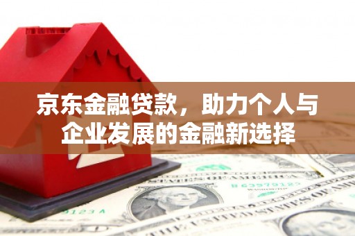 朴子京东金融贷款，助力个人与企业发展的金融新选择