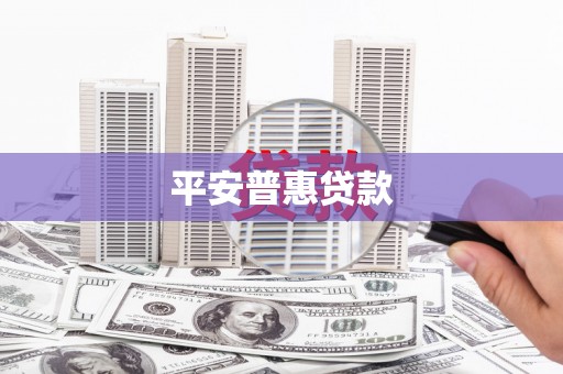 朴子平安普惠贷款