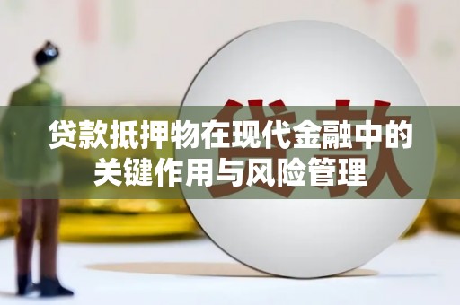 朴子贷款抵押物在现代金融中的关键作用与风险管理