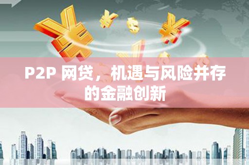 朴子P2P 网贷，机遇与风险并存的金融创新
