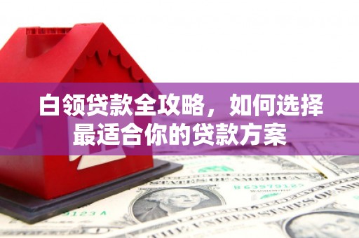 朴子白领贷款全攻略，如何选择最适合你的贷款方案
